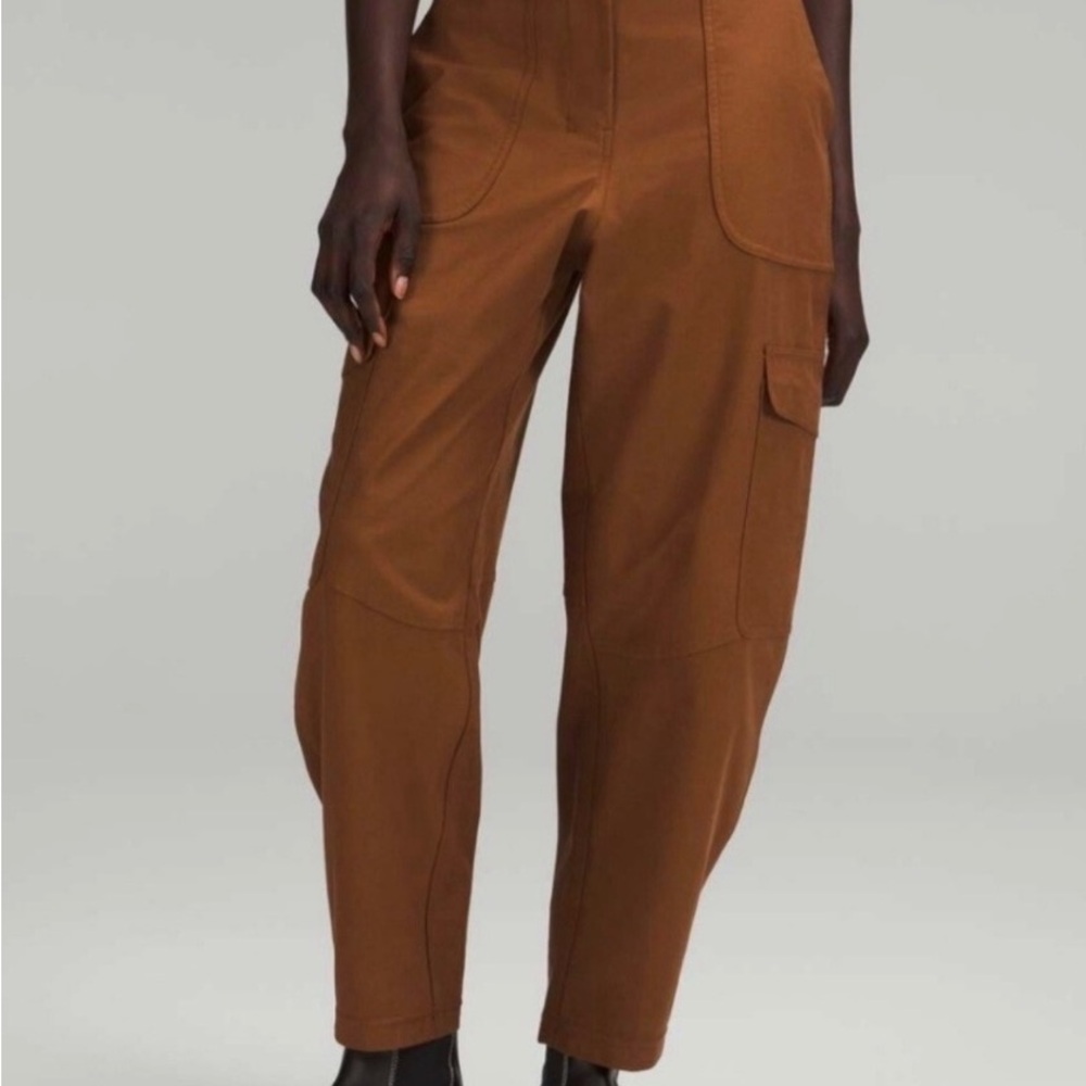 Women's Brown Cargo Pants